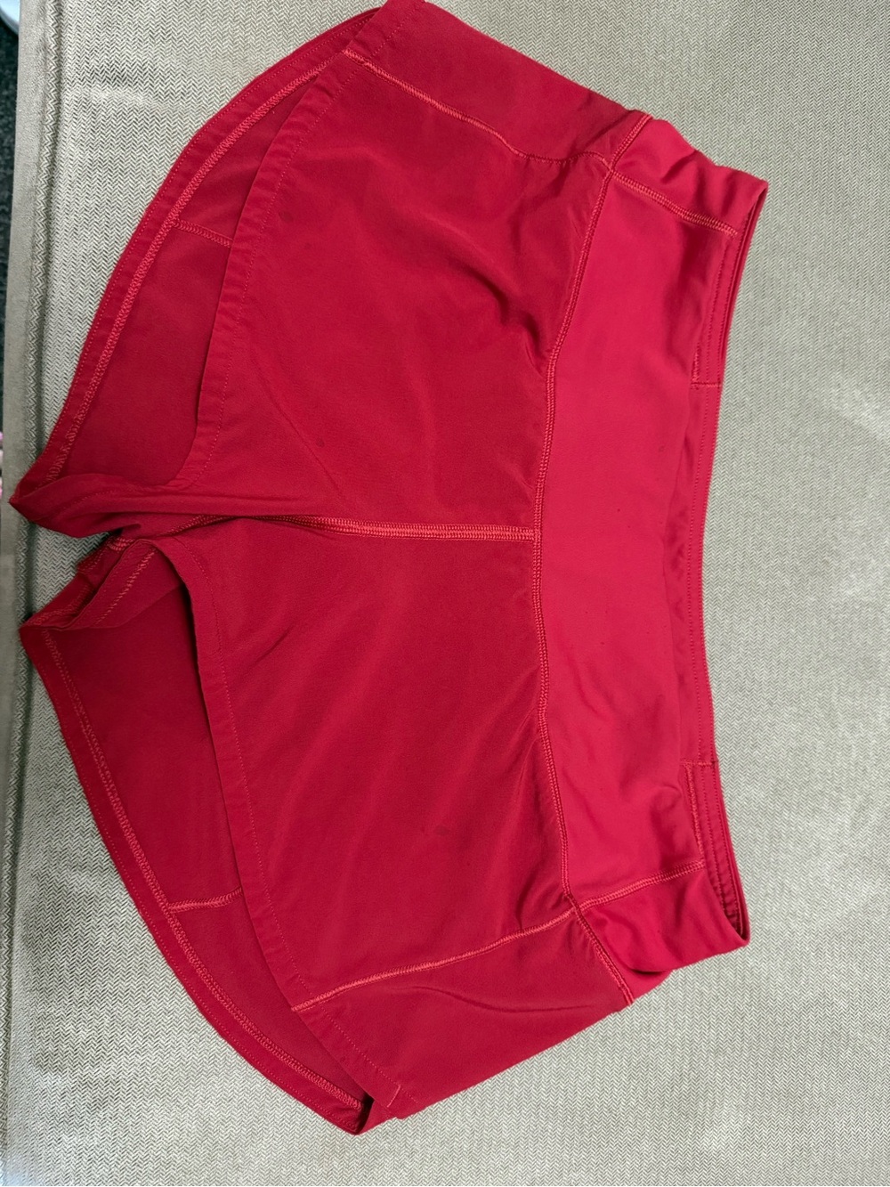 lululemon athletica Red Athletic Shorts